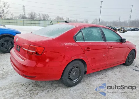 2015 Volkswagen Jetta Base z USA, uszkodzony, nr VIN 3VW2K7AJ4FM407146